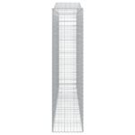 Panier de gabions arqué 400x50x200/220 cm Fer galvanisé – Image 2