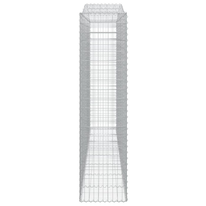 Panier de gabions arqué 400x50x200/220 cm Fer galvanisé – Image 2