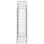 Panier de gabions arqué 100x30x100/120 cm Fer galvanisé – Image 2