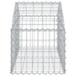 Panier de gabions arqué 100x50x40/60 cm Fer galvanisé – Image 2