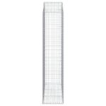 Panier de gabions arqué 150x50x220/240 cm Fer galvanisé – Image 2