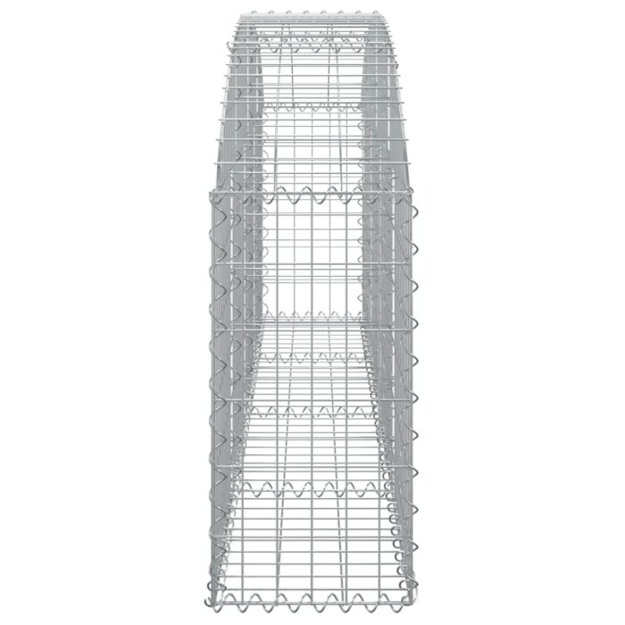 Panier de gabions arqué 200x30x60/80 cm Fer galvanisé – Image 2