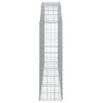 Panier de gabions arqué 200x30x100/120 cm Fer galvanisé – Image 2