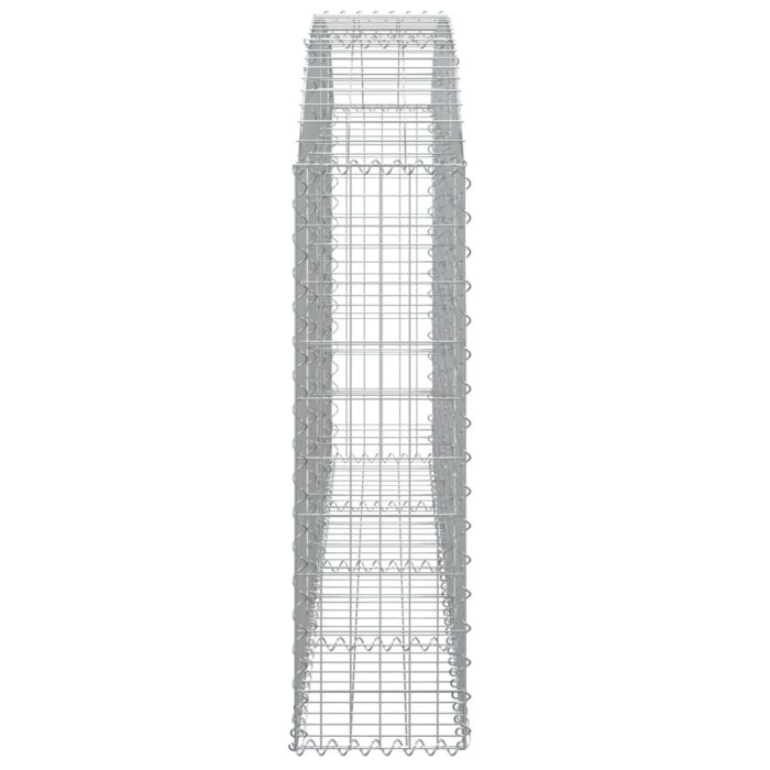 VXL8720845651282_g_en_hd_2.jpg Panier de gabions arqué 200x30x100/120 cm Fer galvanisé – Image 2