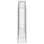 Panier de gabions arqué 200x30x120/140 cm Fer galvanisé – Image 2