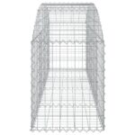 Panier de gabions arqué 200x50x60/80 cm Fer galvanisé – Image 2