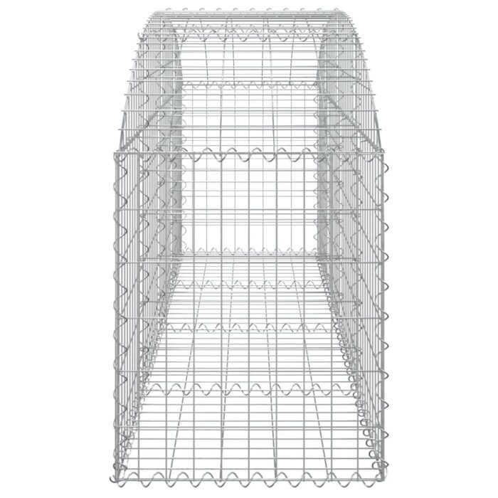 VXL8720845651367_g_en_hd_2.jpg Panier de gabions arqué 200x50x60/80 cm Fer galvanisé – Image 2