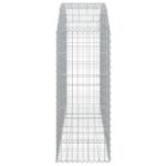 Panier de gabions arqué 200x50x120/140 cm Fer galvanisé – Image 2