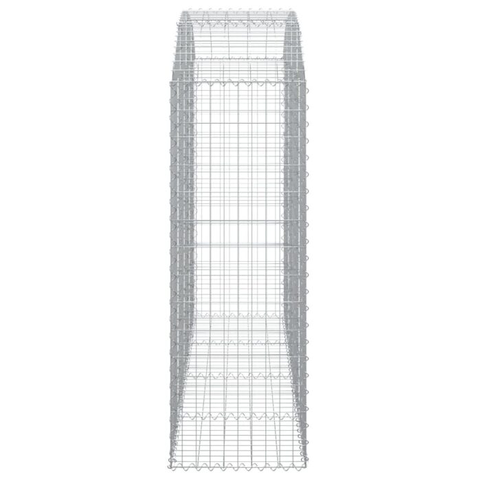 Panier de gabions arqué 200x50x140/160 cm Fer galvanisé – Image 2