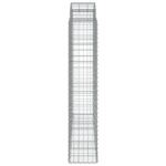 Panier de gabions arqué 200x50x200/220 cm Fer galvanisé – Image 2