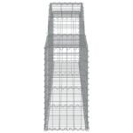 Panier de gabions arqué 300x30x60/80 cm Fer galvanisé – Image 2