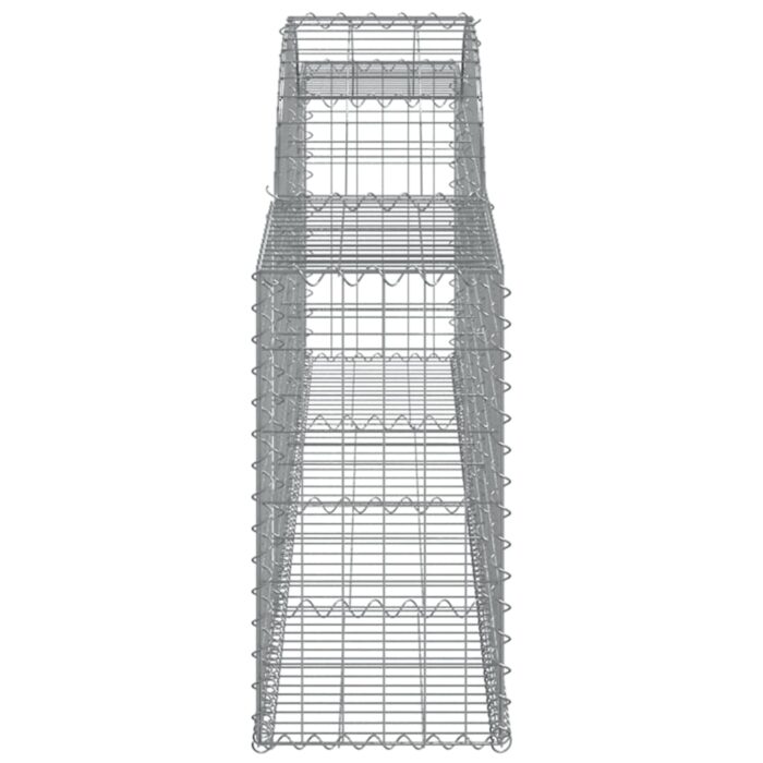 VXL8720845651664_g_en_hd_2.jpg Panier de gabions arqué 300x30x60/80 cm Fer galvanisé – Image 2