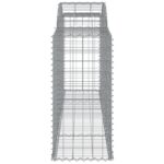 Panier de gabions arqué 300x50x100/120 cm Fer galvanisé – Image 2