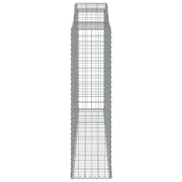 Panier de gabions arqué 300x50x180/200 cm Fer galvanisé – Image 2