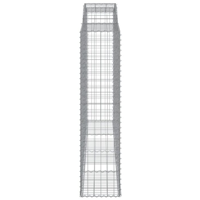 Panier de gabions arqué 300x50x200/220 cm Fer galvanisé – Image 2