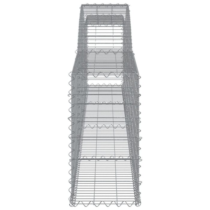 VXL8720845651862_g_en_hd_2.jpg Panier de gabions arqué 400x30x60/80 cm Fer galvanisé – Image 2