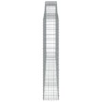 Panier de gabions arqué 400x30x160/180 cm Fer galvanisé – Image 2