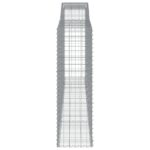 Panier de gabions arqué 400x50x160/180 cm Fer galvanisé – Image 2