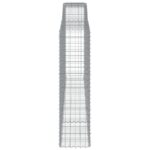 Panier de gabions arqué 400x50x180/200 cm Fer galvanisé – Image 2