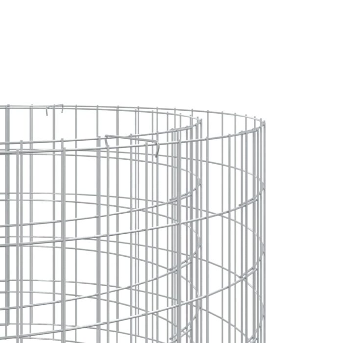 Foyer en gabion Ø 50 cm Fer galvanisé – Image 2