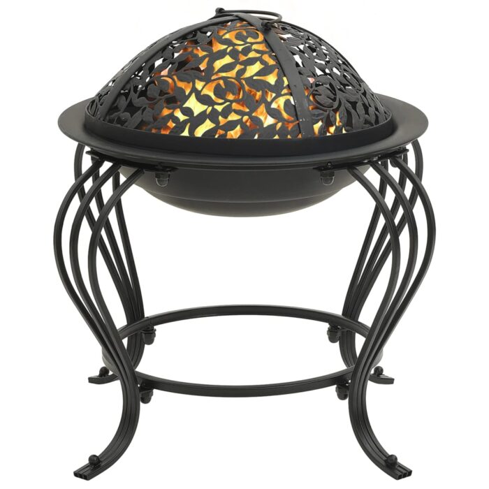 Foyer avec tisonnier 49 cm acier – Image 2