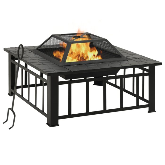 VXL8720845652289_a_en_hd_1.jpg Foyer avec tisonnier 79x79x46,5 cm XXL acier – Image 1