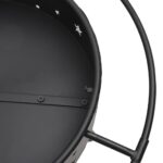 Foyer avec tisonnier 70 cm XXL acier – Image 3