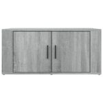 Table basse Sonoma gris 80x50x36 cm Bois d'ingénierie – Image 3
