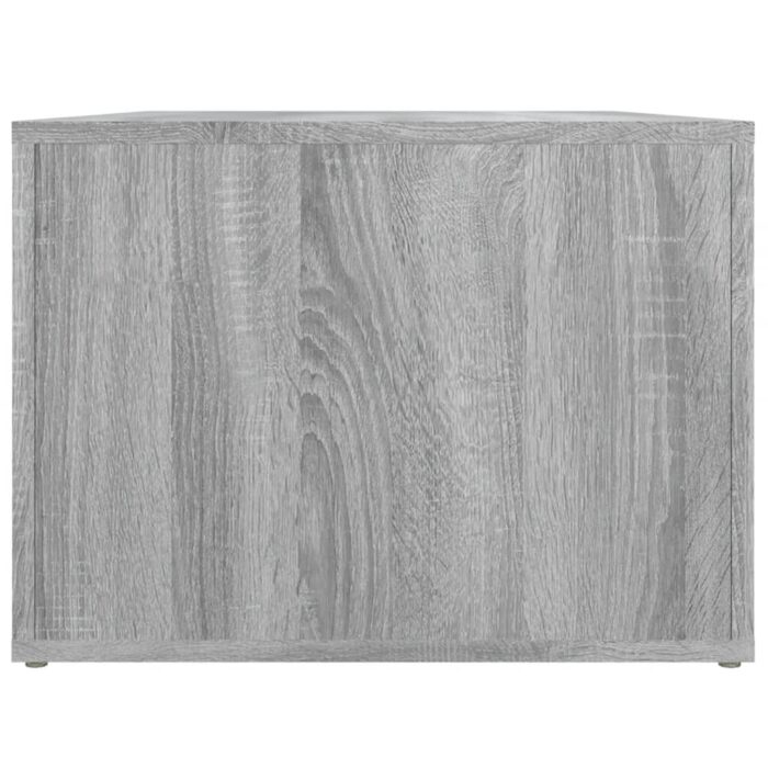 Table basse Sonoma gris 80x50x36 cm Bois d'ingénierie – Image 5