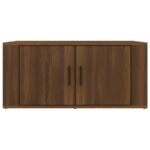 Table basse Chêne marron 80x50x36 cm Bois d'ingénierie – Image 3