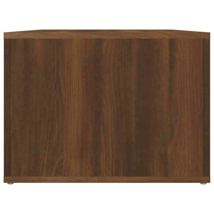 Table basse Chêne marron 80x50x36 cm Bois d'ingénierie – Image 5