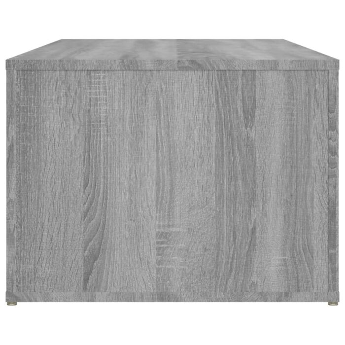 Table basse Sonoma gris 100x50x36 cm Bois d'ingénierie – Image 4