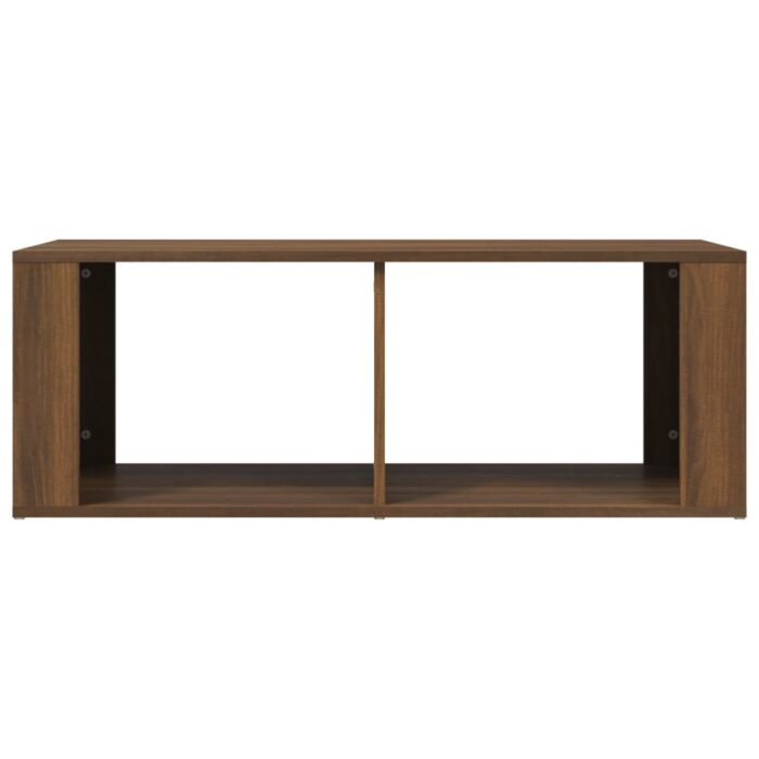 Table basse Chêne marron 100x50x36 cm Bois d'ingénierie – Image 3