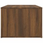 Table basse Chêne marron 100x50x36 cm Bois d'ingénierie – Image 4
