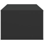 Table basse Noir 100x50,5x35 cm Bois d'ingénierie – Image 6