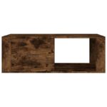 Table basse Chêne fumé 100x50,5x35 cm Bois d'ingénierie – Image 4