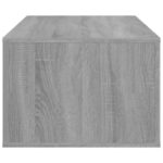 Table basse Sonoma gris 100x50,5x35 cm Bois d'ingénierie – Image 6