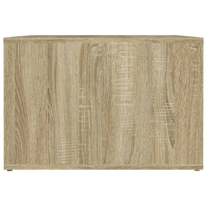 Table de chevet Chêne sonoma 57x55x36 cm Bois d'ingénierie – Image 4