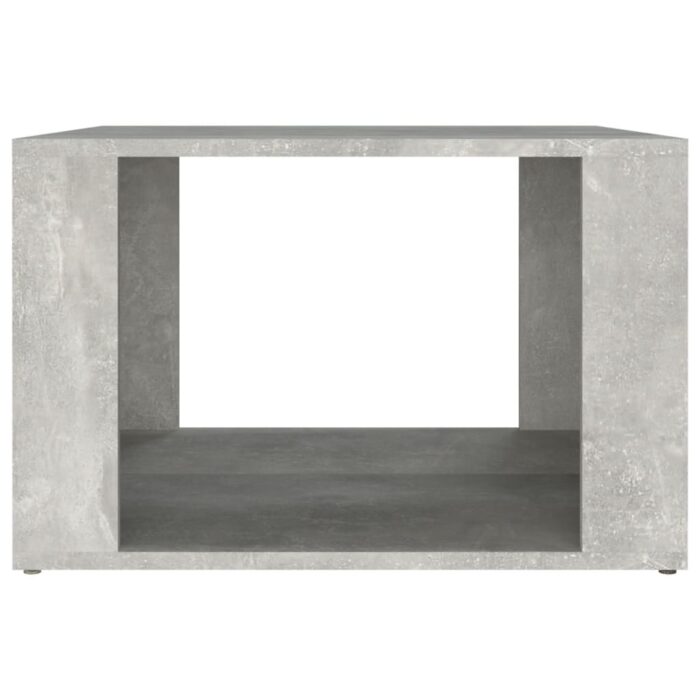 Table de chevet Gris béton 57x55x36 cm Bois d'ingénierie – Image 3