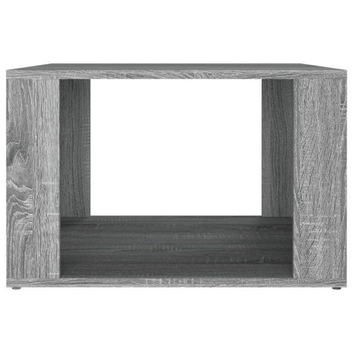 Table de chevet Sonoma gris 57x55x36 cm Bois d'ingénierie – Image 3