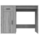 Bureau Sonoma gris 100x49x75 cm Bois d'ingénierie – Image 4
