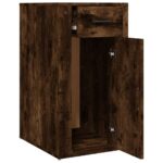 Armoire de bureau Chêne fumé 40x49x75 cm Bois d'ingénierie – Image 5