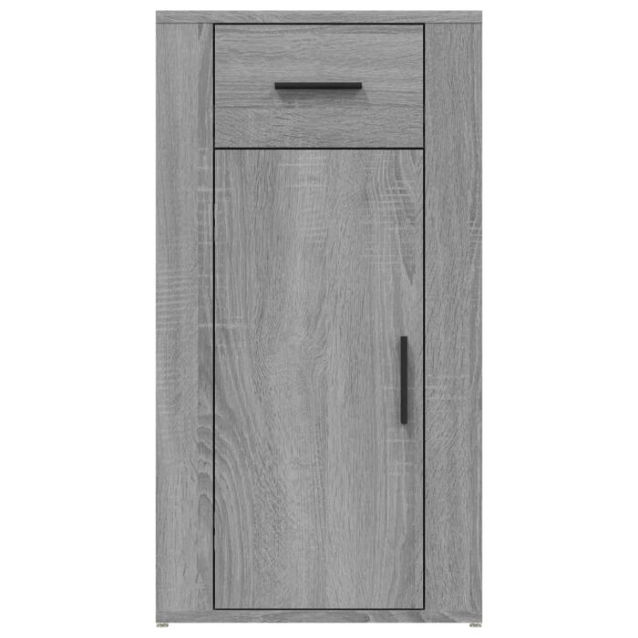 Armoire de bureau Sonoma gris 40x49x75 cm Bois d'ingénierie – Image 4
