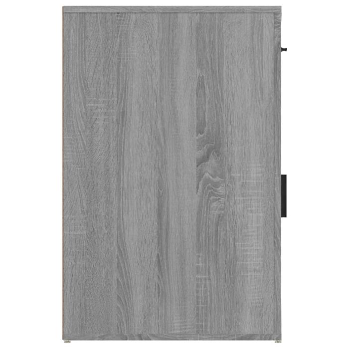 Armoire de bureau Sonoma gris 40x49x75 cm Bois d'ingénierie – Image 6