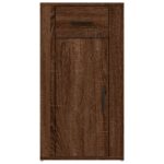 Armoire de bureau Chêne marron 40x49x75 cm Bois d'ingénierie – Image 4