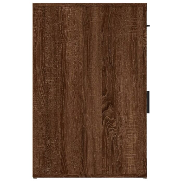 Armoire de bureau Chêne marron 40x49x75 cm Bois d'ingénierie – Image 6