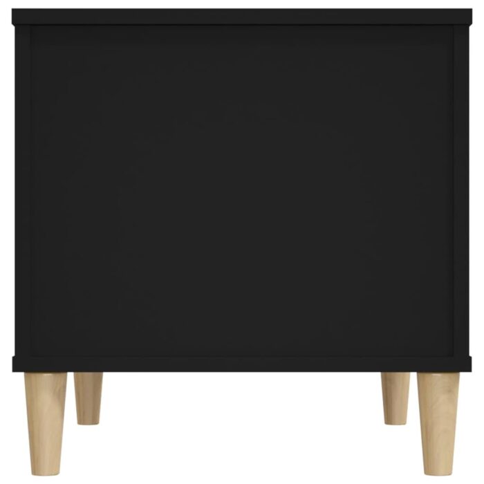 Table basse Noir 60x44,5x45 cm Bois d'ingénierie – Image 6