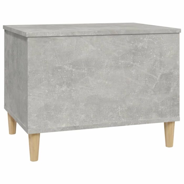 Table basse Gris béton 60x44,5x45 cm Bois d'ingénierie – Image 4