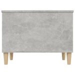 Table basse Gris béton 60x44,5x45 cm Bois d'ingénierie – Image 5