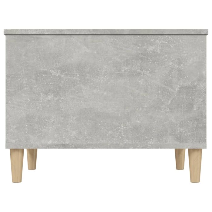 Table basse Gris béton 60x44,5x45 cm Bois d'ingénierie – Image 5